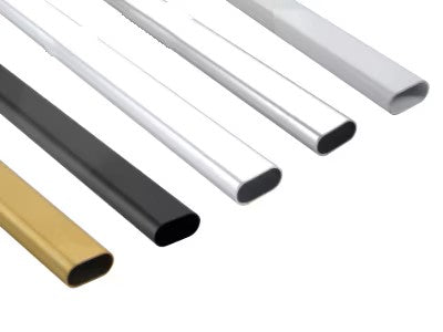 Elegance Range Aluminium Wardrobe Rod