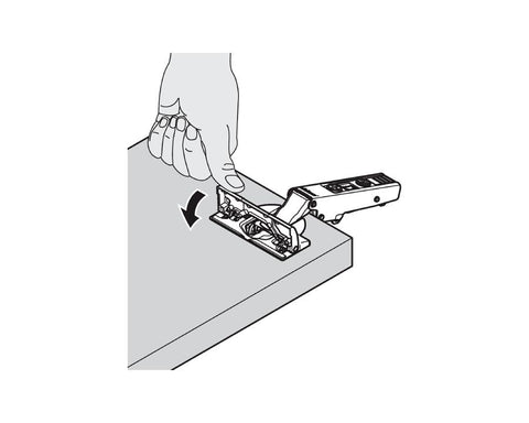 Blum CLIP top BLUMOTION Standard Soft Close Hinge 110 Degree - Full Overlay