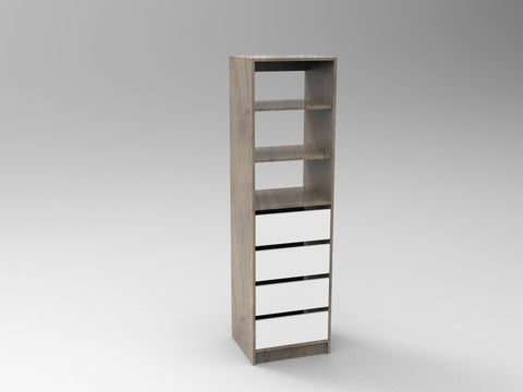 4 Drawer Wardrobe Insert